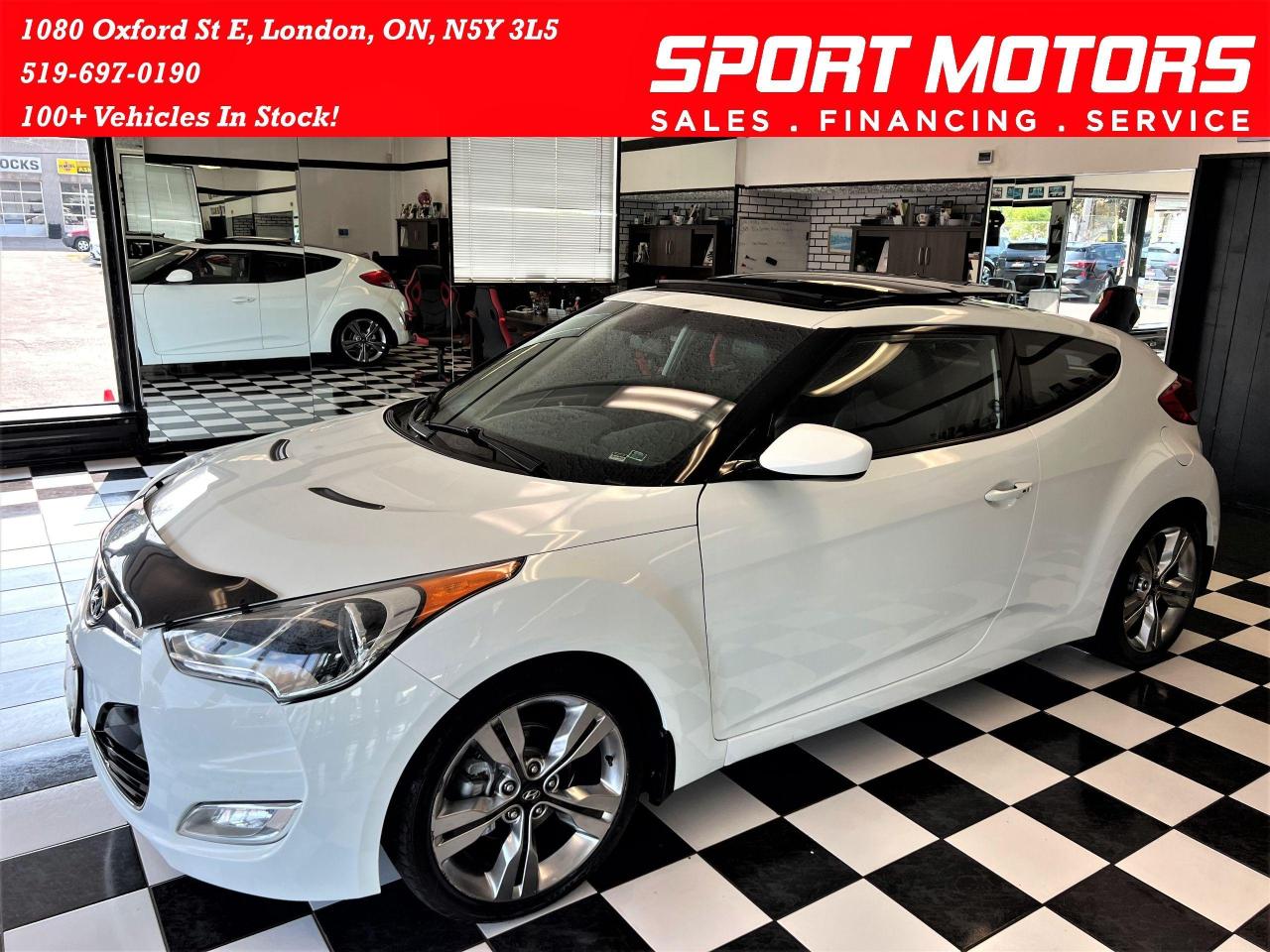 2013 Hyundai Veloster W/Tech+GPS+Pano Roof+Heated Seats+Leather+Sensors