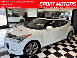 Used 2013 Hyundai Veloster W/Tech+GPS+Pano Roof+Heated Seats+Leather+Sensors for sale in London, ON