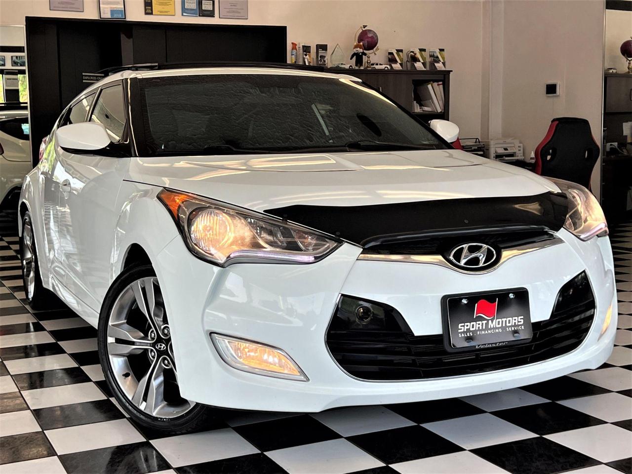 2013 Hyundai Veloster W/Tech+GPS+Pano Roof+Heated Seats+Leather+Sensors Photo83