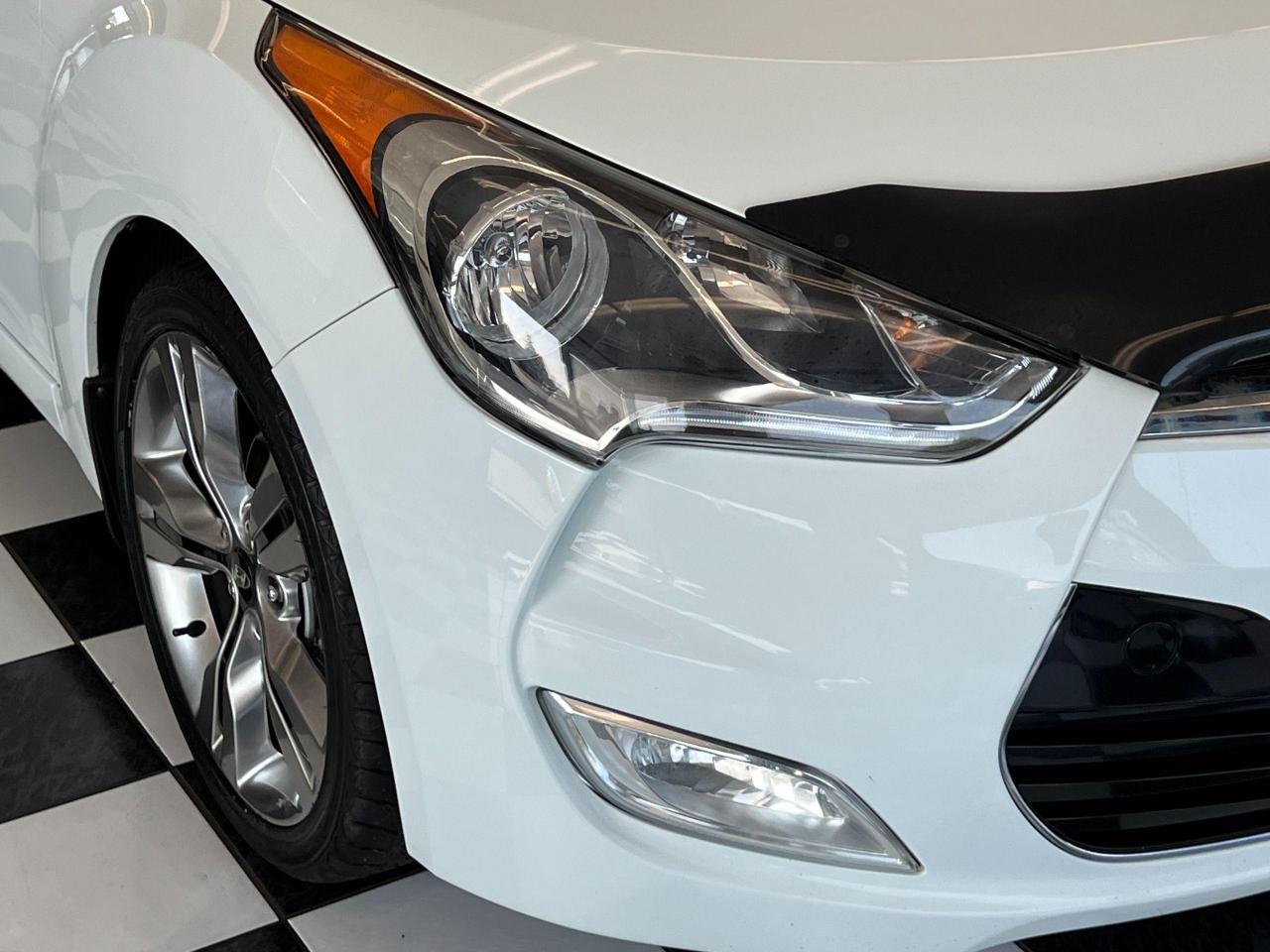 2013 Hyundai Veloster W/Tech+GPS+Pano Roof+Heated Seats+Leather+Sensors Photo109