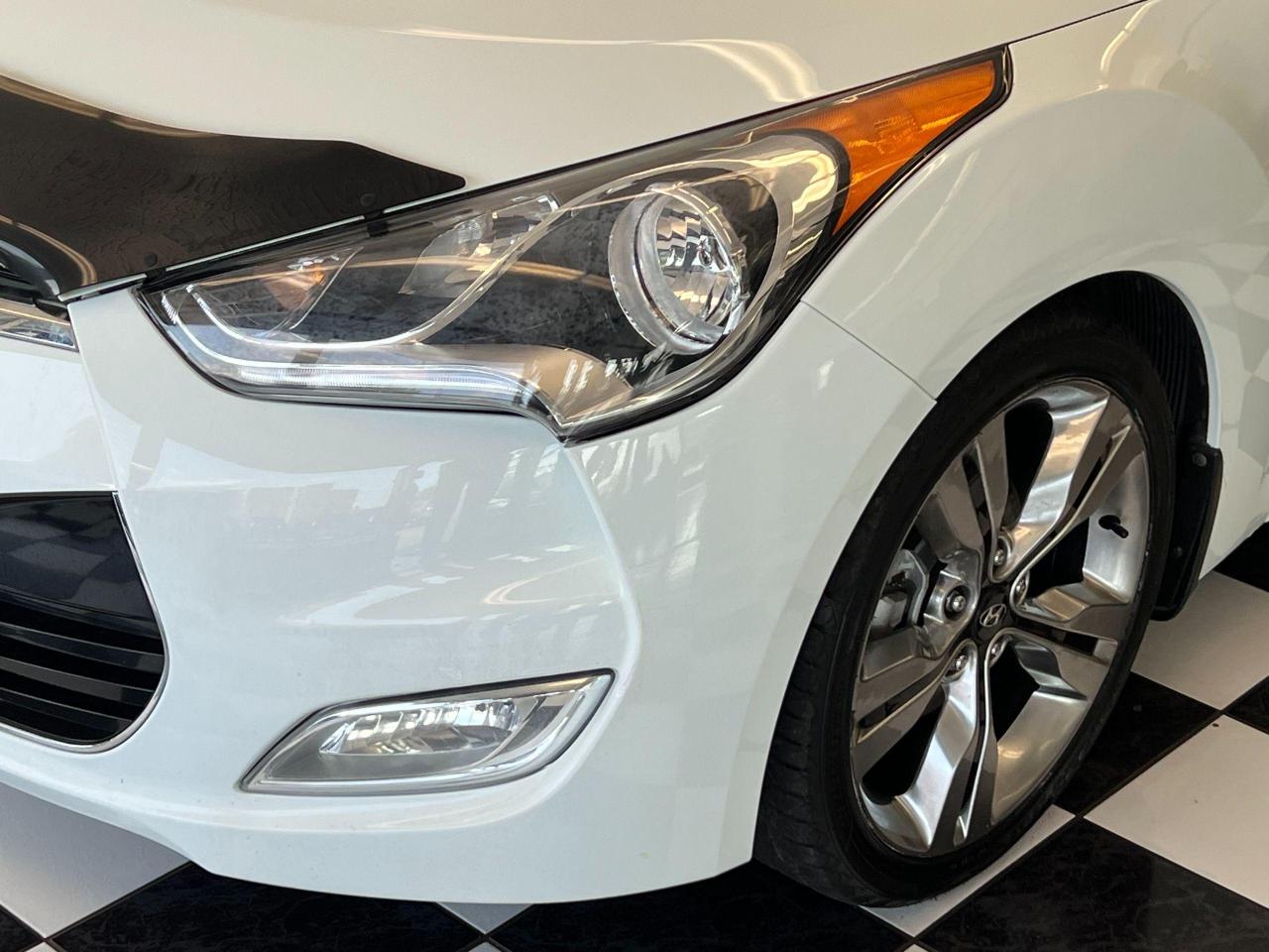 2013 Hyundai Veloster W/Tech+GPS+Pano Roof+Heated Seats+Leather+Sensors Photo110