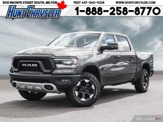 New 2023 RAM 1500 REBEL | LVL1 | HOOD | 12in | NAVI | HTD STS & MORE for sale in Milton, ON