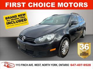 Welcome to First Choice Motors, the largest car dealership in Toronto of pre-owned cars, SUVs, and vans priced between $5000-$15,000. With an impressive inventory of over 300 vehicles in stock, we are dedicated to providing our customers with a vast selection of affordable and reliable options. <br><br>Were thrilled to offer a used 2012 Volkswagen Golf Wagon COMFORTLINE, black color with 221,000km (STK#6188) This vehicle was $7990 NOW ON SALE FOR $5990. It is equipped with the following features:<br>- Manual Transmission<br>- Heated seats<br>- Power windows<br>- Power locks<br>- Power mirrors<br>- Air Conditioning<br><br>At First Choice Motors, we believe in providing quality vehicles that our customers can depend on. All our vehicles come with a 36-day FULL COVERAGE warranty. We also offer additional warranty options up to 5 years for our customers who want extra peace of mind.<br><br>Furthermore, all our vehicles are sold fully certified with brand new brakes rotors and pads, a fresh oil change, and brand new set of all-season tires installed & balanced. You can be confident that this car is in excellent condition and ready to hit the road.<br><br>At First Choice Motors, we believe that everyone deserves a chance to own a reliable and affordable vehicle. Thats why we offer financing options with low interest rates starting at 7.9% O.A.C. Were proud to approve all customers, including those with bad credit, no credit, students, and even 9 socials. Our finance team is dedicated to finding the best financing option for you and making the car buying process as smooth and stress-free as possible.<br><br>Our dealership is open 7 days a week to provide you with the best customer service possible. We carry the largest selection of used vehicles for sale under $9990 in all of Ontario. We stock over 300 cars, mostly Hyundai, Chevrolet, Mazda, Honda, Volkswagen, Toyota, Ford, Dodge, Kia, Mitsubishi, Acura, Lexus, and more. With our ongoing sale, you can find your dream car at a price you can afford. Come visit us today and experience why we are the best choice for your next used car purchase!<br><br>All prices exclude a $10 OMVIC fee, license plates & registration  and ONTARIO HST (13%)