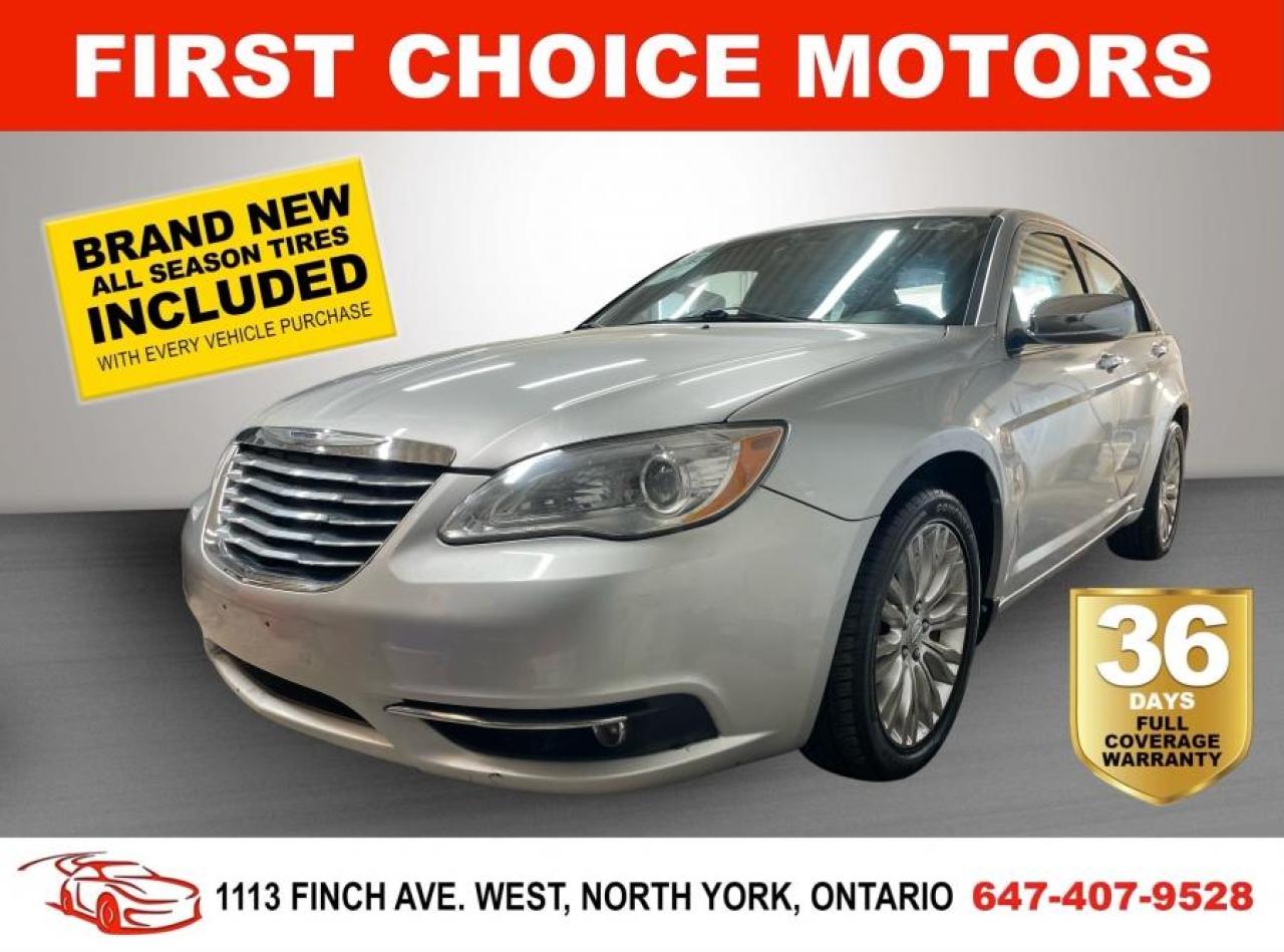 2011 Chrysler 200 LIMITED ~AUTOMATIC, FULLY CERTIFED WITH WARRANTY!!