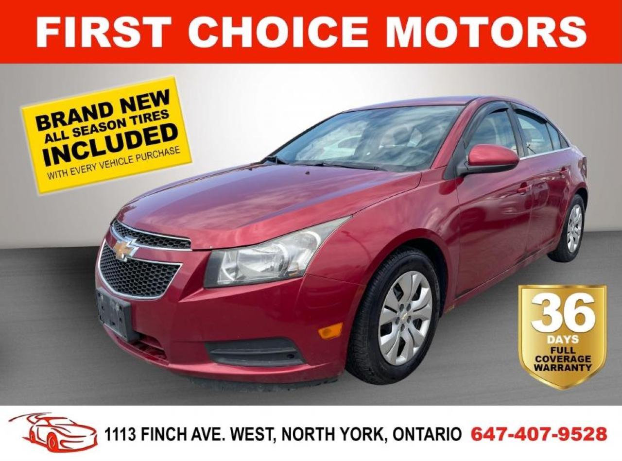 Used 2014 Chevrolet Cruze LT ~AUTOMATIC, FULLY CERTIFIED WITH WARRANTY!!!~ for sale in North York, ON