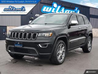 Used 2020 Jeep Grand Cherokee Limited 4X4, Leather, Sunroof, Navigation, Blind Spot Alert, Heated Seats, Bluetooth, New Tires ! for sale in Guelph, ON