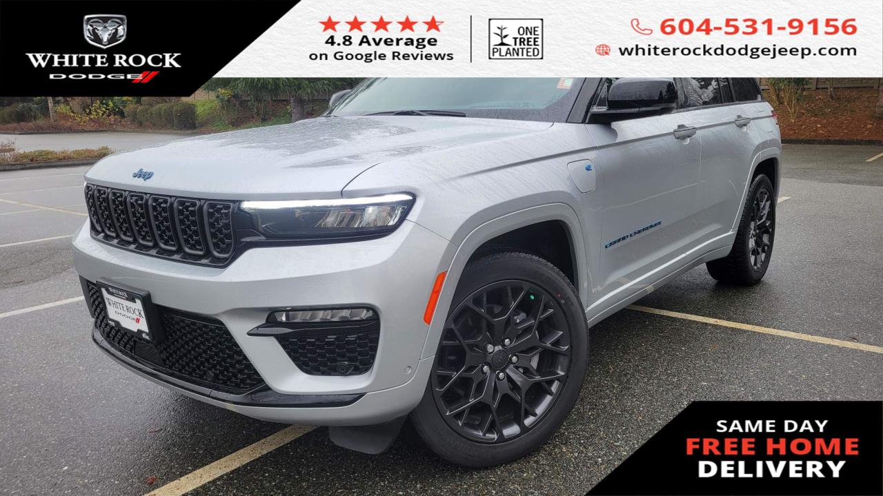 New 2023 Jeep Grand Cherokee 4XE SUMMIT for sale in Surrey, BC