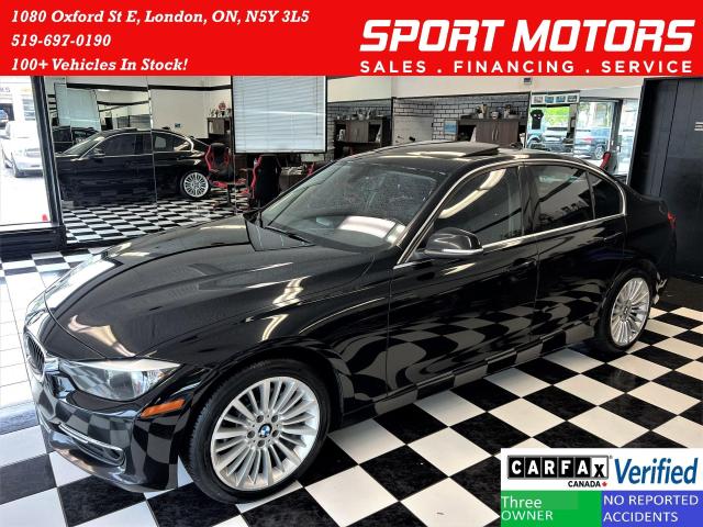 2015 BMW 3 Series 320i Xdrive+New Tires+Roof+Leather+CLEAN CARFAX
