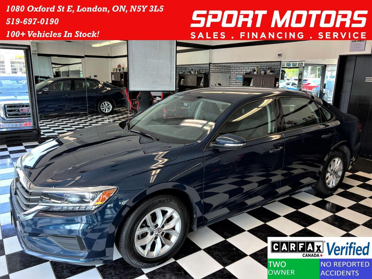 2020 Volkswagen Passat COMFORTLINE+LEDs+APPLEPLAY+CAMERA+CLEAN CARFAX Photo67