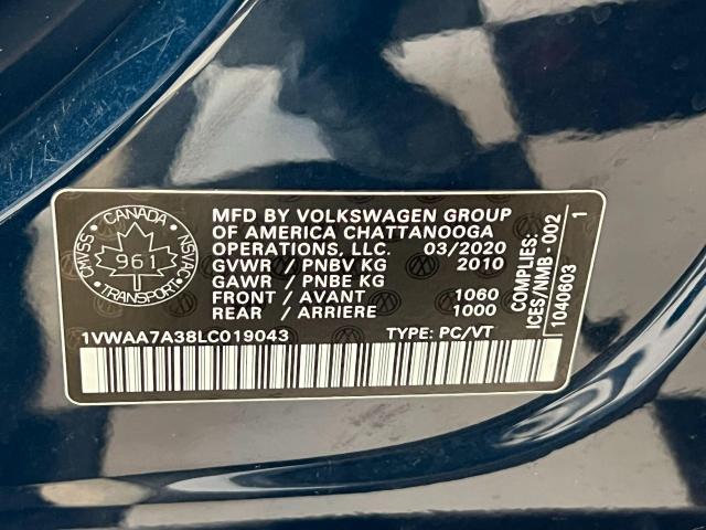 2020 Volkswagen Passat COMFORTLINE+LEDs+APPLEPLAY+CAMERA+CLEAN CARFAX Photo42