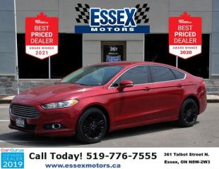 Used 2014 Ford Fusion SE*AWD*Heated Leather*Bluetooth*Rear Cam*Navi for sale in Essex, ON