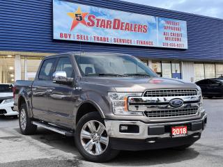 Used 2018 Ford F-150 NAV LEATHER H-SEATS LOADED! WE FINANCE ALL CREDIT! for sale in London, ON