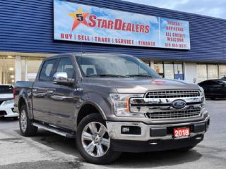 Used 2018 Ford F-150 NAV LEATHER H-SEATS LOADED! WE FINANCE ALL CREDIT! for sale in London, ON
