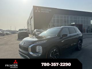 Frontier Mitsubishi offers a huge selection of new Mitsubishi models or quality pre-owned vehicles from other top manufacturers. Our knowledgeable sales staff are always happy to guide you through the process of finding your next vehicle. Free Delivery of Any New or Used Vehicle in Western Canada. Partnered with 13 Lending Institutions to make sure you get the best interest rate and approval possible. Centralized Customer Service Department to ensure you have the help when you need it. Want more room? Want more style? This Mitsubishi Outlander PHEV SEL is the vehicle for you. Theres a level of quality and refinement in this Mitsubishi Outlander PHEV SEL that you wont find in your average vehicle. This 4WD-equipped vehicle will handle beautifully on any terrain and in any weather condition your may find yourself in. The benefits of driving a 4 wheel drive vehicle, such as this Mitsubishi Outlander PHEV SEL, include superior traction and stability. Where do you need to go today? Just punch it into the on-board navigation system and hit the road. *Every reasonable effort is made to ensure the accuracy of the information listed above. Vehicle pricing, incentives, options (including standard equipment), and technical specifications may not match the exact vehicle displayed. Please confirm with a sales representative the accuracy of this information. **Expires 2023/8/30