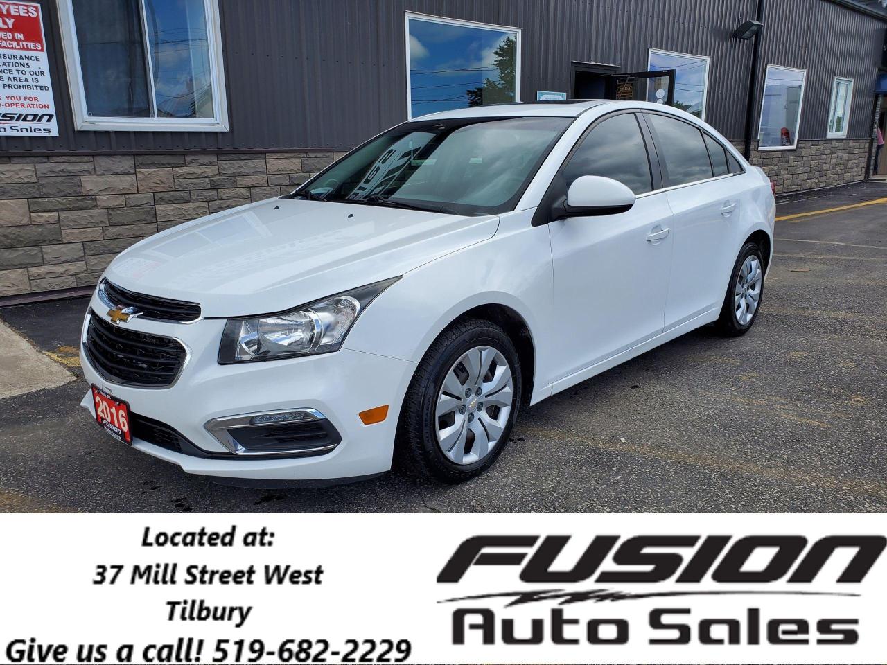 Used 2016 Chevrolet Cruze LT-SUNROOF-REMOTE START-BACK UP CAMERA for sale in Tilbury, ON