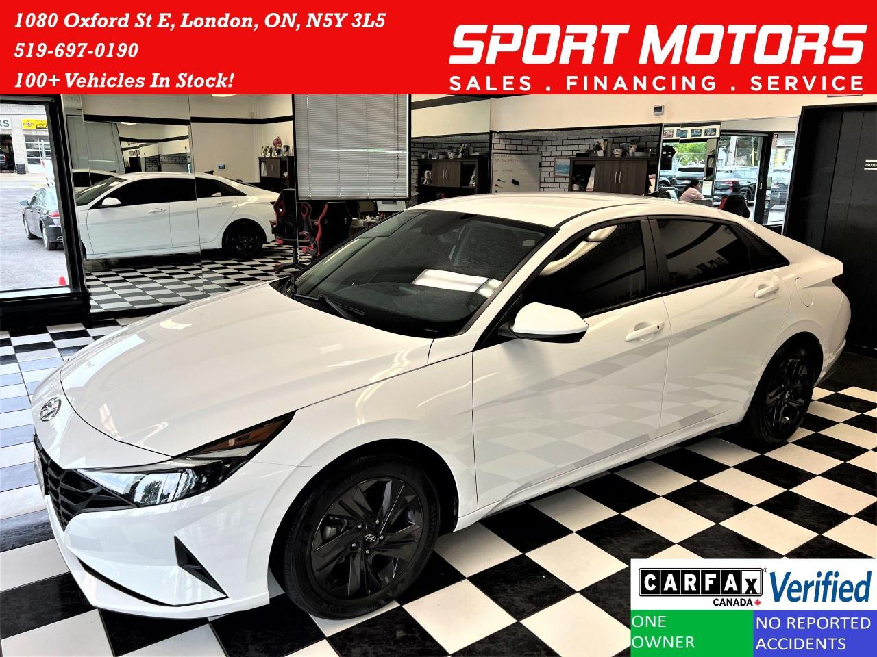 Used 2021 Hyundai Elantra Preferred+ApplePlay+LaneKeep+Tinted+CLEAN CARFAX for sale in London, ON