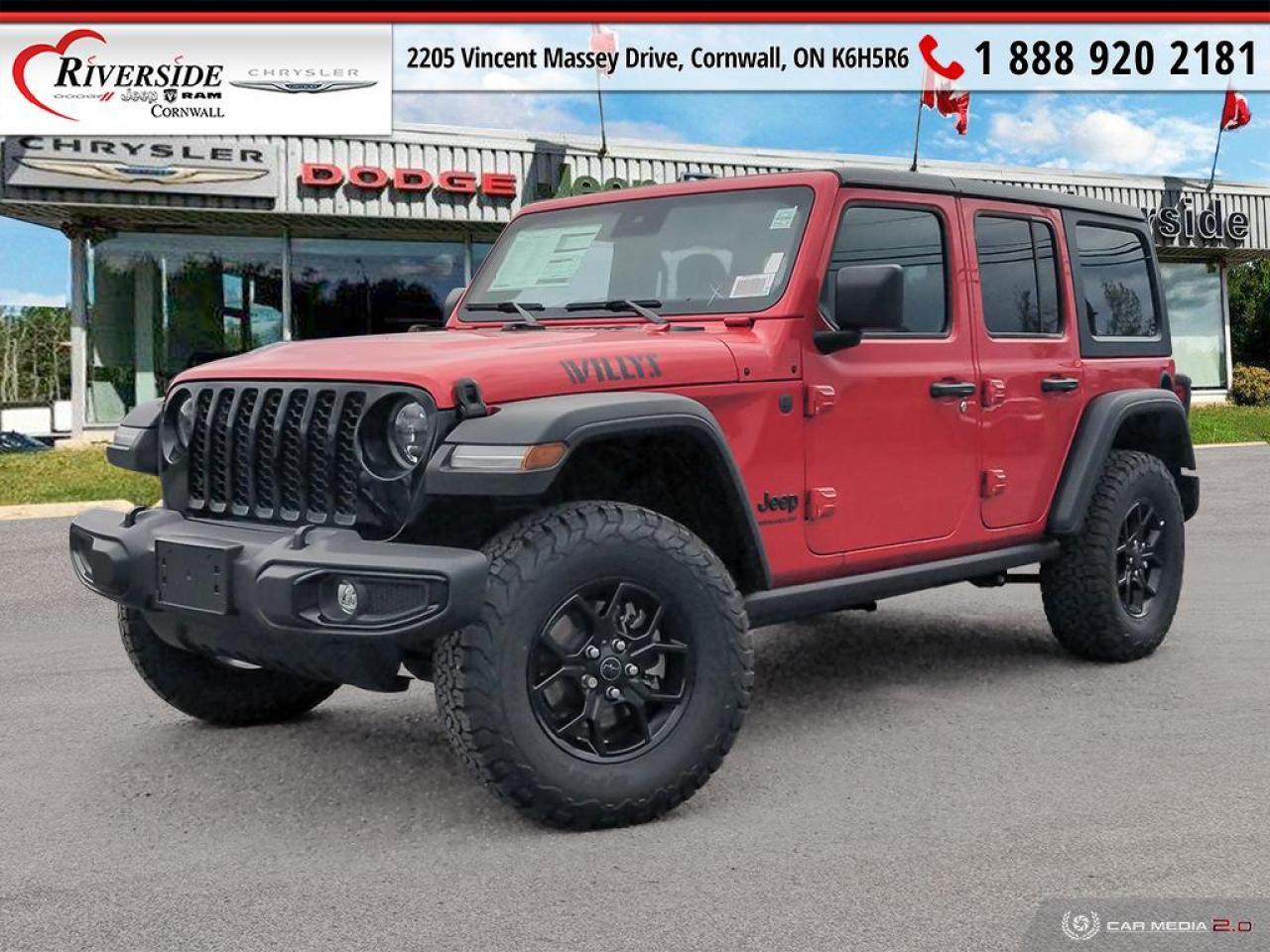 New 2024 Jeep Wrangler SPORT for sale in Cornwall, ON