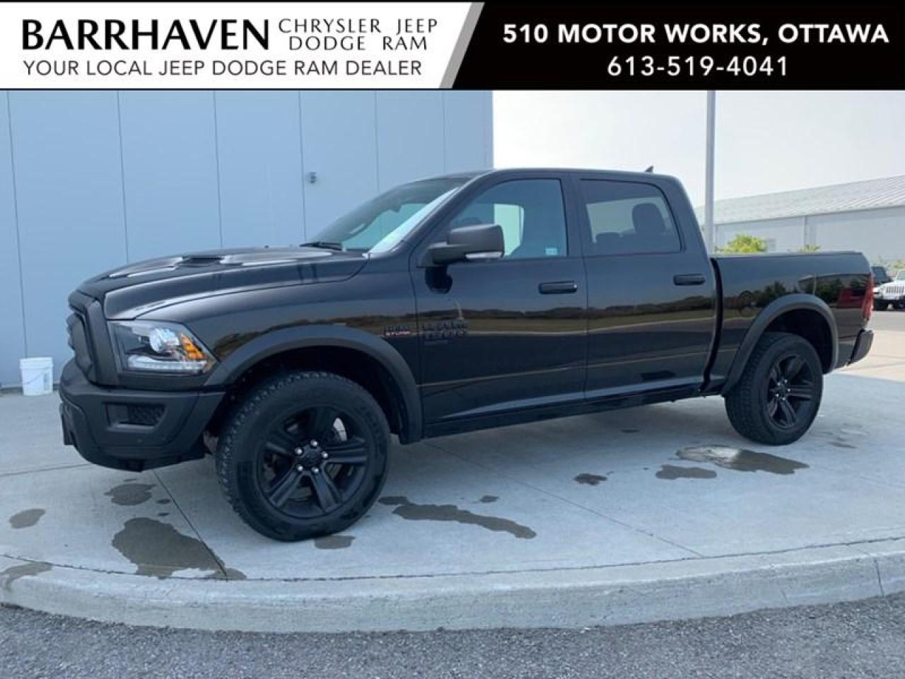 Used 2021 RAM 1500 Classic Warlock 4x4 Crew Cab | Sunroof, Heated Seats for sale in Ottawa, ON