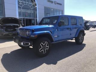 New 2024 Jeep Wrangler Sahara for sale in North Bay, ON