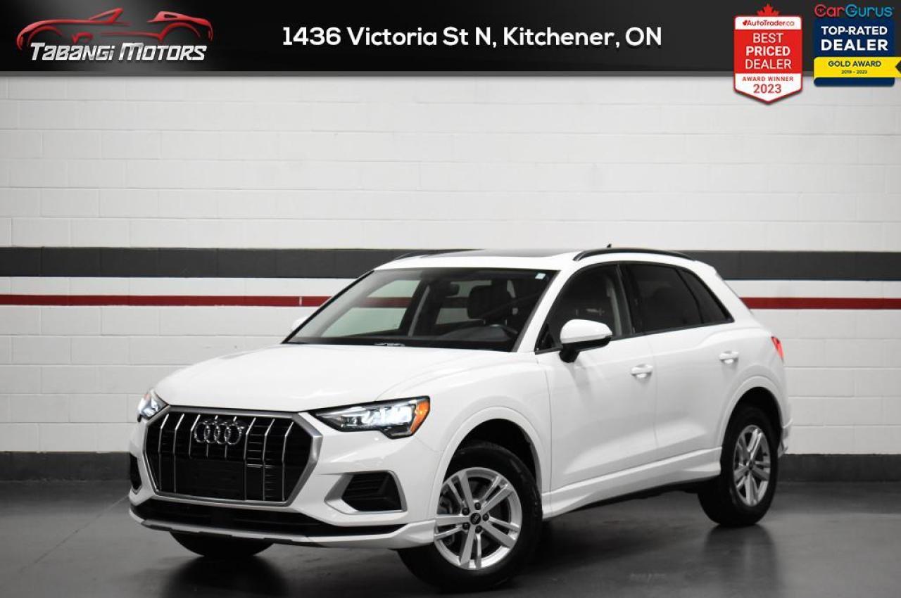 Used 2021 Audi Q3 No Accident Panoramic Roof Carplay Heated Seats for sale in Mississauga, ON