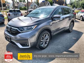 Used 2020 Honda CR-V EX-L ALLOYS, LEATHER, ROOF, HTD SEATS, BACKUP CAM for sale in Ottawa, ON