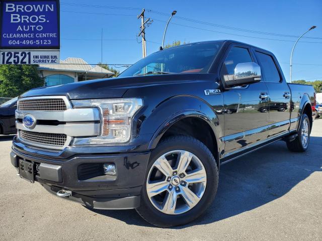 2019 Ford F-150 LOCAL, ACCIDENT FREE, 1 owner, PLATINUM