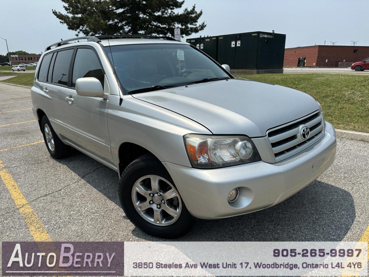 Used 2007 Toyota Highlander Limited V6 4WD for sale in Woodbridge, ON