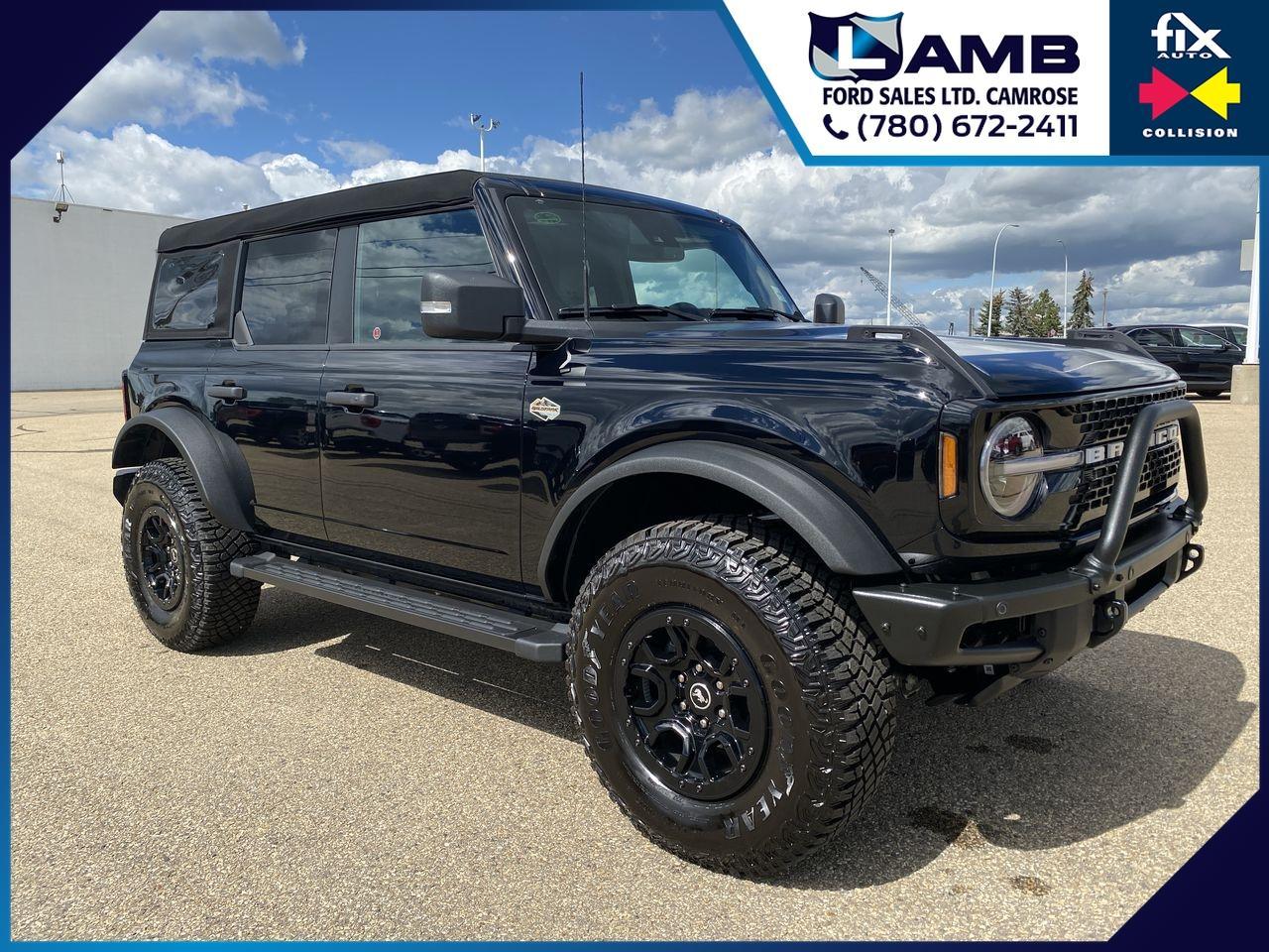 New 2023 Ford Bronco in Camrose, Alberta. Selling for $87,325 with