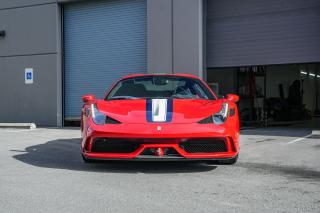 <p><span style=caret-color: #000000; font-family: -webkit-standard; text-size-adjust: auto;>The car hosts a glorious sounding naturally aspirated 4.5L V8 making it the last mid engined N/A Ferrari ever made. The high revving engine sound is intoxicating to say the least. Just a handful of lucky owners had the pleasure to enjoy it as ONLY 499 were produced. Over the years, the Speciale has become the million dollar super car and a hot commodity for many of the Ferrari collectors.<span class=Apple-converted-space> </span></span></p>