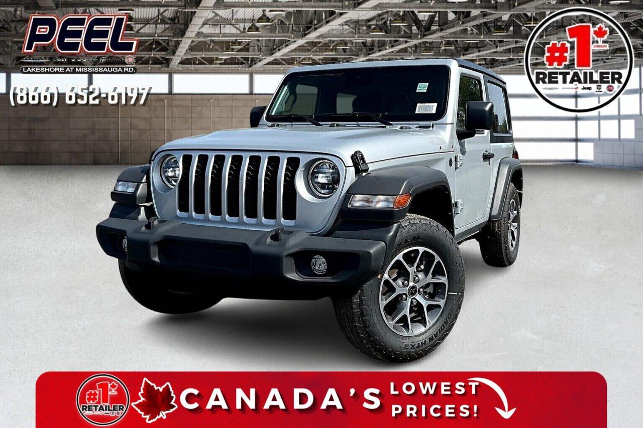 New 2024 Jeep Wrangler SPORT S 2DR | LED'S | TOW PKG | TECH&CONV. GRP for sale in Mississauga, ON