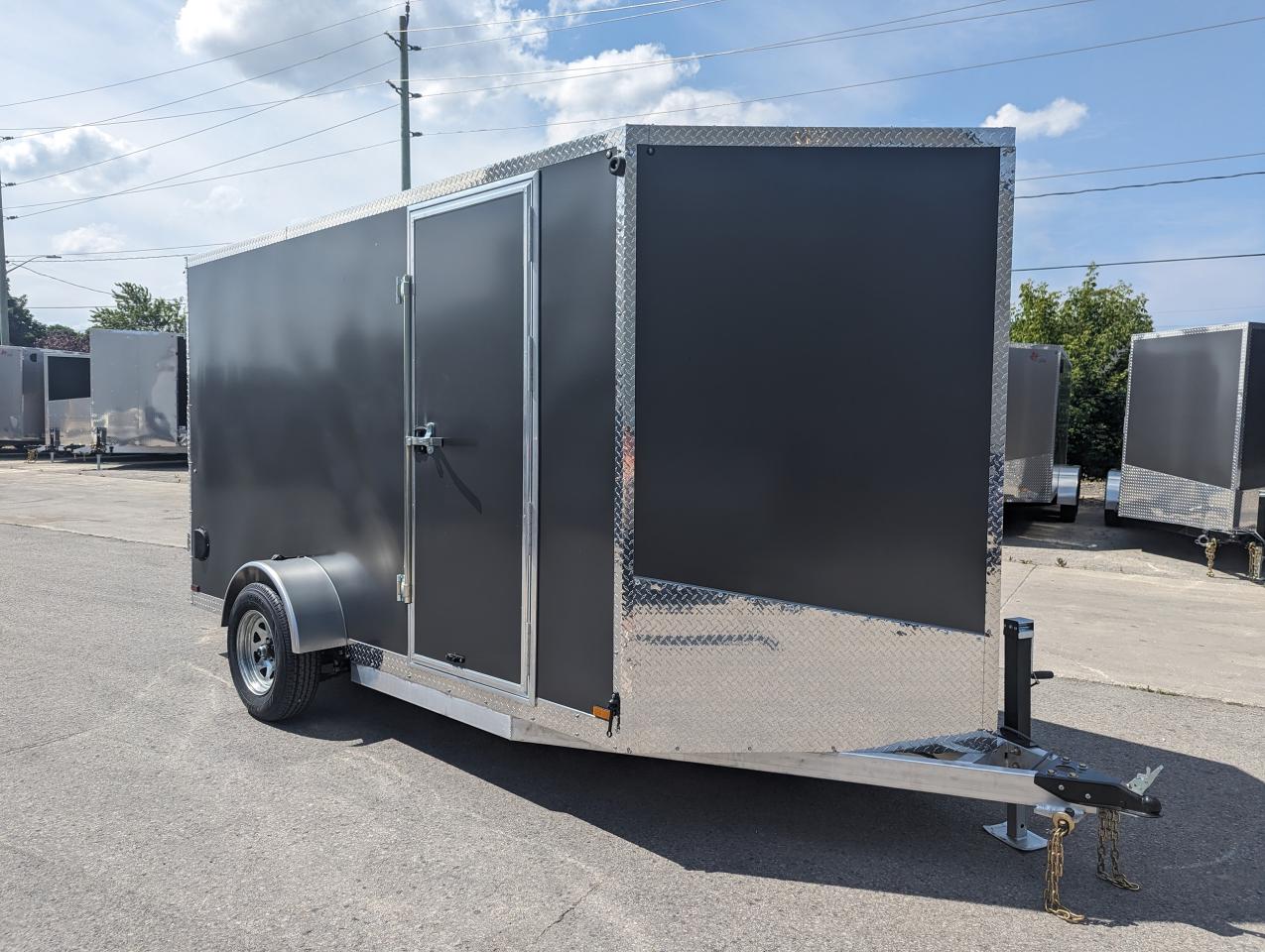2023 Canadian Trailer Company 6x12 V-Nose Cargo Trailer Aluminum Single Axle Photo10
