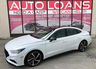 Used 2021 Hyundai Sonata 1.6T Sport-ALL CREDIT ACCEPTED for sale in Toronto, ON