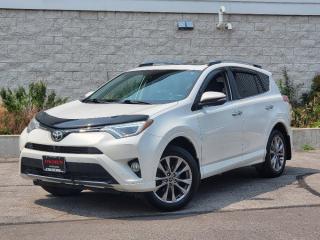 Used 2017 Toyota RAV4 PLATINUM LIMITED AWD-LEATHER-SUNROOF-NAVIGATION for sale in Toronto, ON