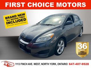 Used 2010 Toyota Matrix XR ~AUTOMATIC, FULLY CERTIFIED WITH WARRANTY!!!~ for sale in North York, ON