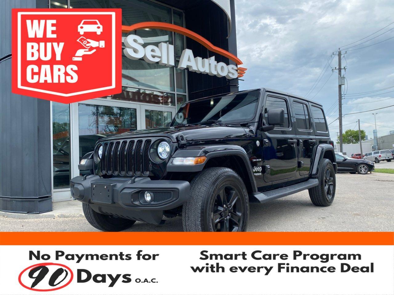 Used 2018 Jeep Wrangler Unlimited Sahara for sale in Winnipeg, MB