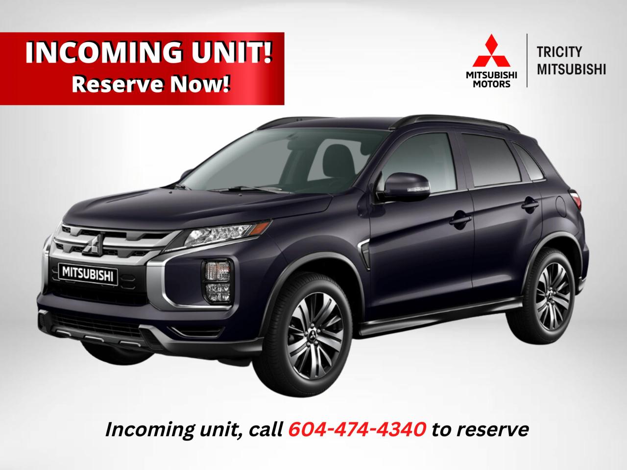 New 2023 Mitsubishi RVR SEL - Heated Steering Wheel, Blind Spot Warning for sale in Coquitlam, BC