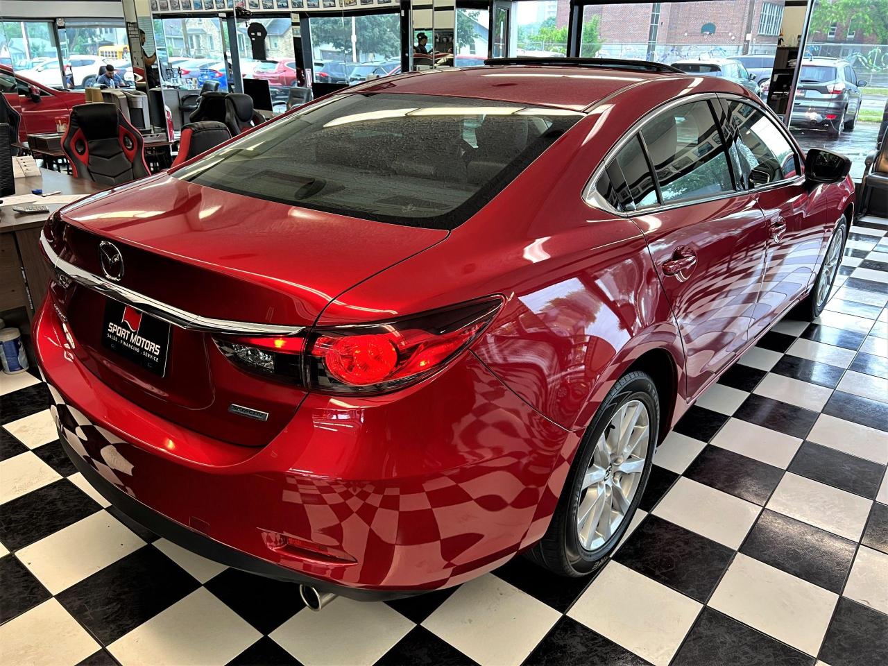 2017 Mazda MAZDA6 GS+New Brakes+Leather+Roof+GPS+Heated Seats+Camera Photo4