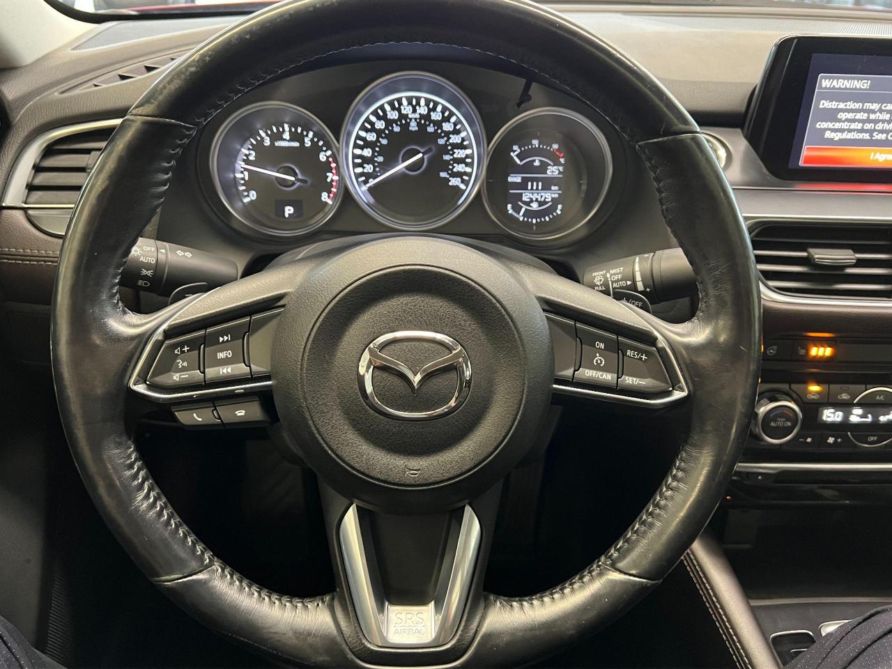 2017 Mazda MAZDA6 GS+New Brakes+Leather+Roof+GPS+Heated Seats+Camera - Photo #9
