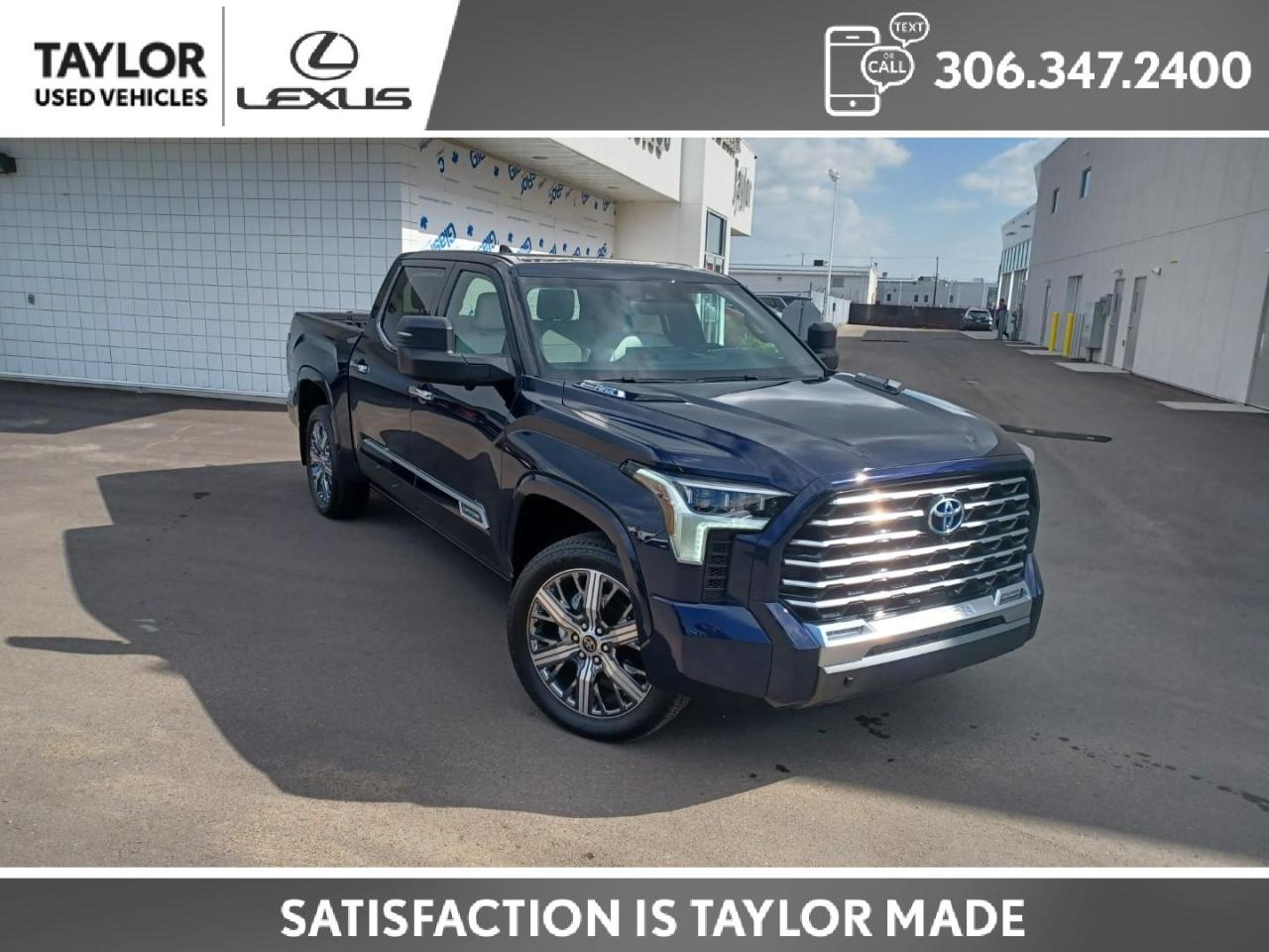 Used 2023 Toyota Tundra Hybrid Capstone CAPSTONE! for sale in Regina, SK