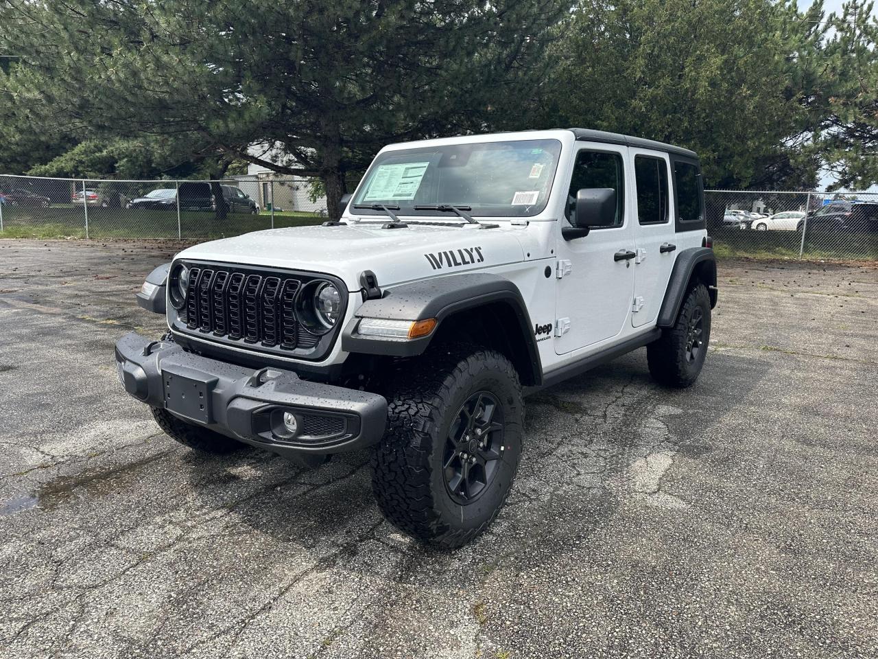 New 2024 Jeep Wrangler Willys 4 Door 4x4 for sale in Waterloo, ON