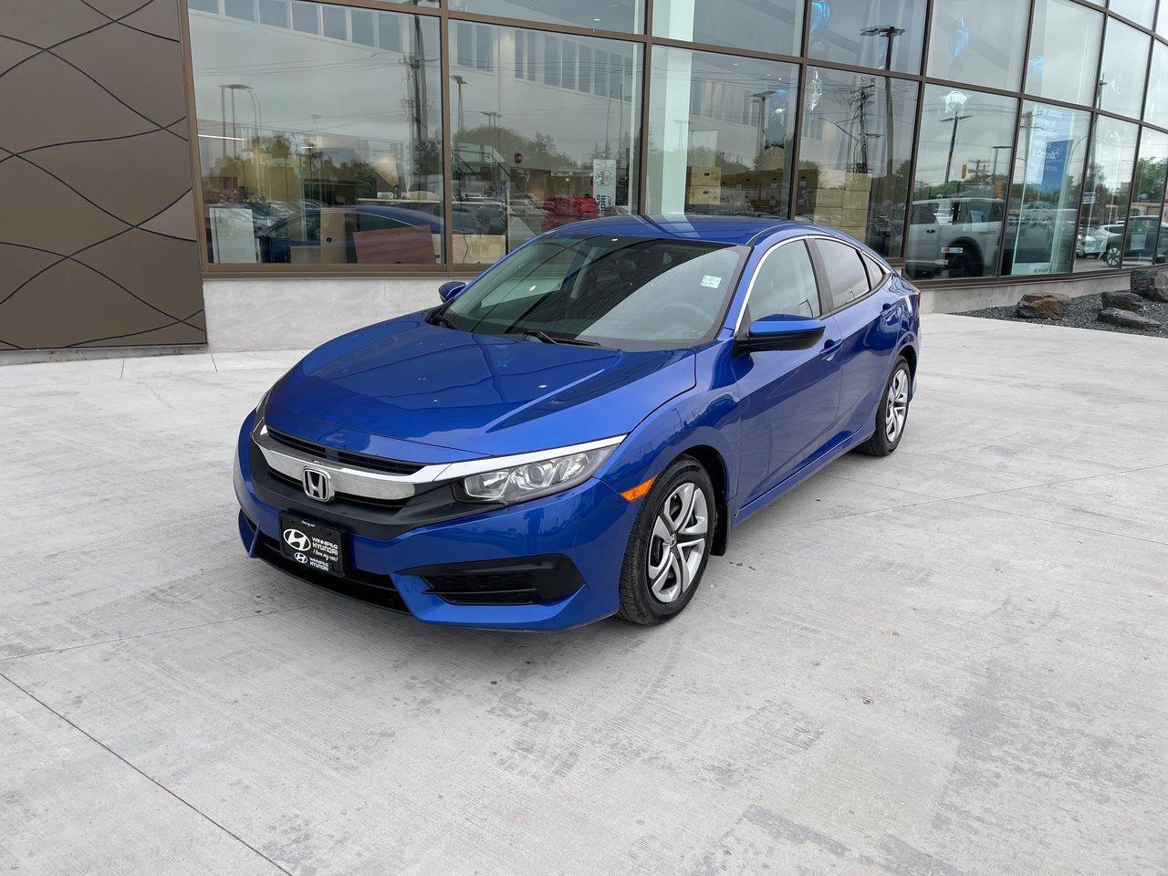 Used 2018 Honda Civic SEDAN LX for sale in Winnipeg, MB