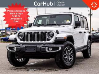 New 2024 Jeep Wrangler Sahara 4 Door Freedom Top Safety Grp Off Road Pages R-Start for sale in Bolton, ON