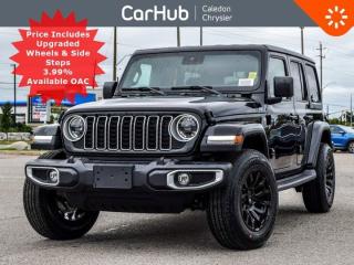 New 2024 Jeep Wrangler Sahara 4 Door Freedom Top Safety Grp R- Start Heated Front Seats for sale in Bolton, ON