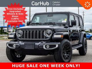 New 2024 Jeep Wrangler Sahara 4 Door Freedom Top Safety Grp R- Start Heated Front Seats for sale in Bolton, ON