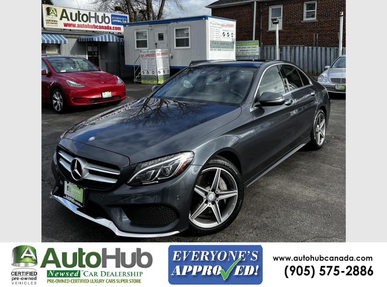 Used 2016 Mercedes-Benz C-Class C300 4MATIC/Premium Plus/Sport/LED Lights/AMG Pkg! for sale in Hamilton, ON