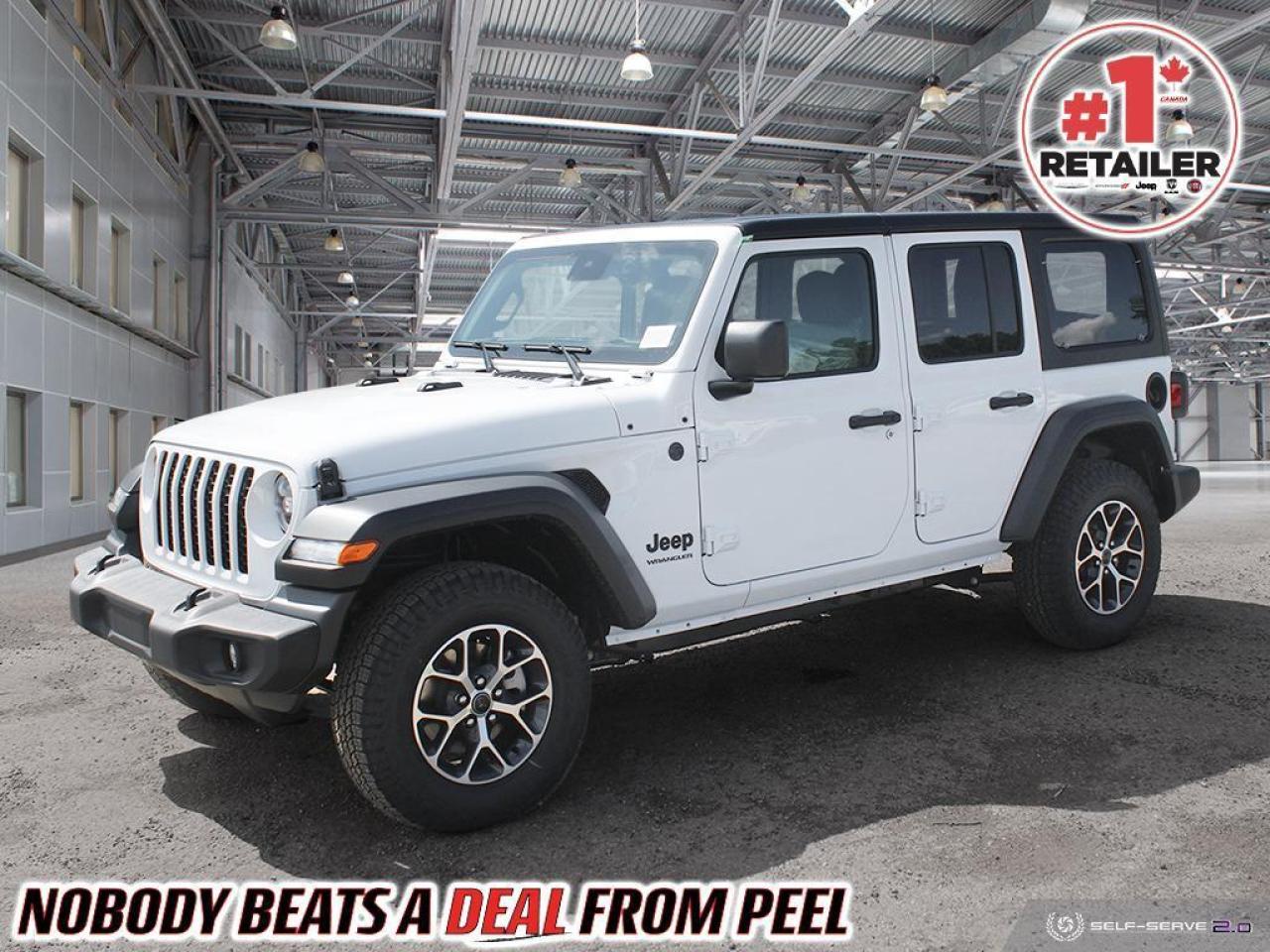 New 2024 Jeep Wrangler 4-Door Sport S for sale in Mississauga, ON