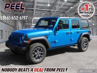 New 2024 Jeep Wrangler 4-Door Sport S for sale in Mississauga, ON