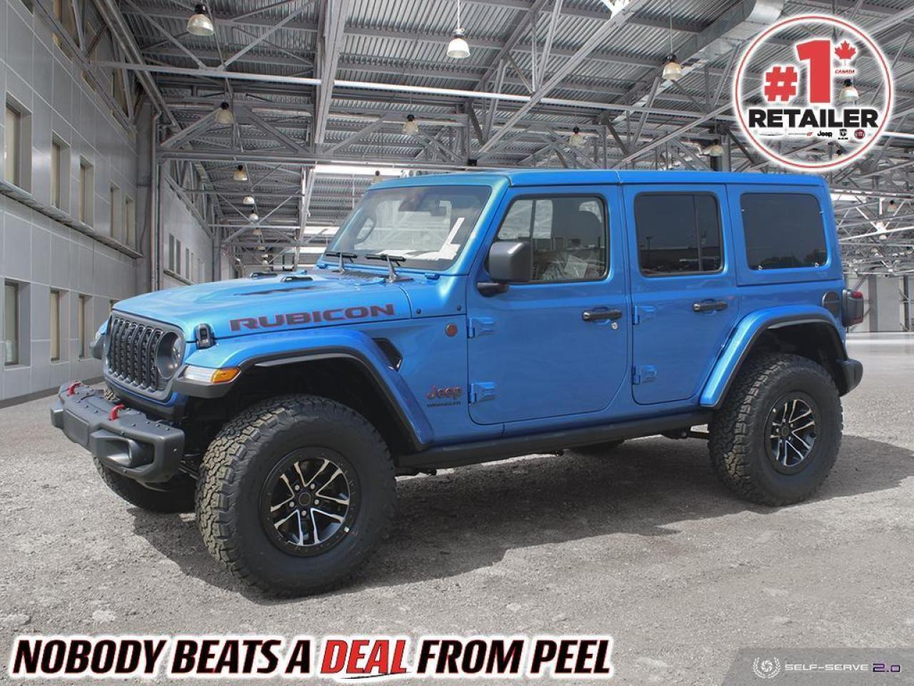 New 2024 Jeep Wrangler 4-Door Rubicon for sale in Mississauga, ON
