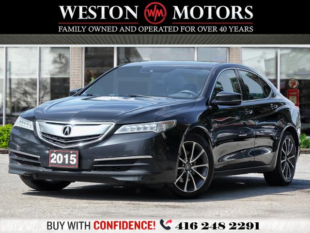 2015 Acura TLX LEATHER SEATS*SUNROOF*TECH PACKAGE*HEATED SEATS!!*
