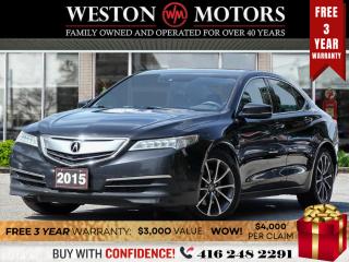 Used 2015 Acura TLX *AWD*SUNROOF*LEATHER/HEATED SEATS*TECH PACKAGE!!* for sale in Toronto, ON